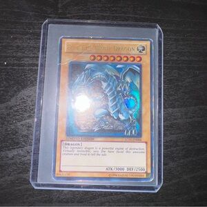 Yugioh Blue Eyes White Dragon Limited Edition 89631139 Card